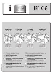 RAASM 777-IDRx-70bar Manual De Instrucciones