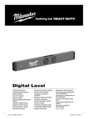 Milwaukee Digital Level Manual Original