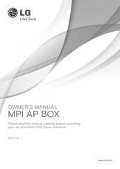 LG APB-10E El Manual Del Propietario