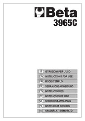 Beta 3965C Instrucciones