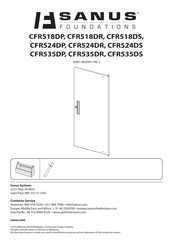 Sanus Foundations CFR524DR Manual De Instrucciones