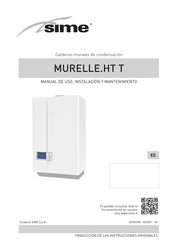 Sime MURELLE.HT Manual De Uso, Instalación Y Mantenimiento