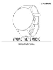 Garmin VÍVOACTIVE 3 MUSIC Manual Del Usuario