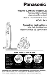 Panasonic MC-CL943 Instrucciones De Operación