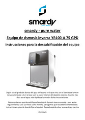 SMARDY YR100-A 75 GPD Instrucciones