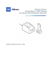 Hillrom Welch Allyn KleenSpec 800 Serie Manual Del Usuario