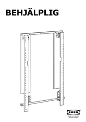 Ikea BEHJÄLPLIG Manual De Instrucciones