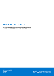 Dell DSS 8440 Guía De Especificaciones Técnicas