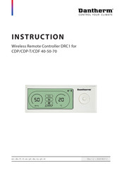 Dantherm DRC1 Manual De Instrucciones