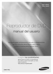 Samsung DVD-1080P9 Manual Del Usuario