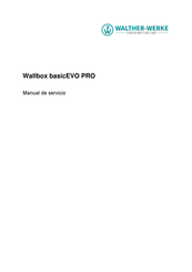 Walther-Werke Wallbox basicEVO PRO Manual De Servicio