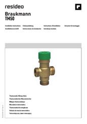 resideo Braukmann TM50 Instrucciones De Instalación