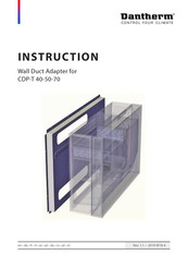 Dantherm CDP-T 40 Manual De Instrucciones