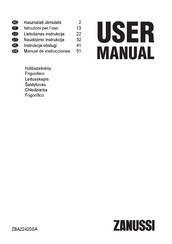 Zanussi ZBA22420SA Manual De Instrucciones