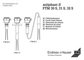 Endress+Hauser soliphant II FTM 32 S Manual Del Usuario