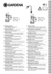 Gardena RWT Pump 2000/2 Li-18 Instrucciones De Empleo