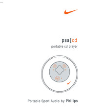 Philips Nike psa[cd Manual De Instrucciones