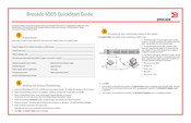 Brocade 6505 Guia De Inicio Rapido