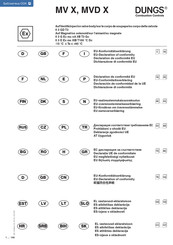 Dungs Baureihe MVD Manual Del Usuario