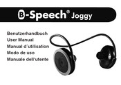 B-Speech Joggy Modo De Uso