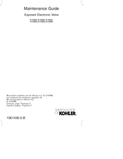 Kohler K-10961 Guía De Mantenimiento