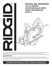 RIDGID R3210-1 Manual Del Operador