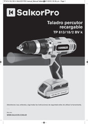 SALKOR PRO TP 813/18/2 BV k Manual Del Usuario