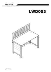 Songmics VASAGLE LWD053 Manual Del Usuario