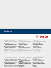 Bosch SCT 410 Manual Original