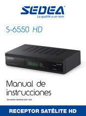 SEDEA S-6550 HD Manual De Instrucciones