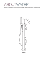 Fantini Rubinetti ABOUTWATER B080B Instrucciones