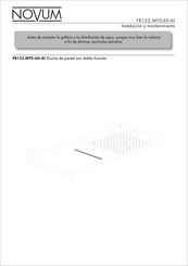 NOVUM FR152.MT0-60-AI Instalación Y Mantenimiento