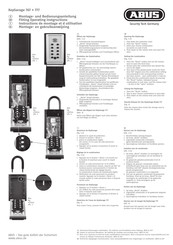 Abus KeyGarage 767 Instrucciones De Operación