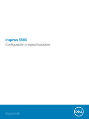 Dell Inspiron 5583 Configuración Y Especificaciones