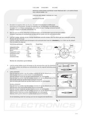 ECS Electronics CR-002-BB Manual De Instrucciones