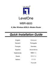 LevelOne WBR-6600 Guía De Instalación Rápida