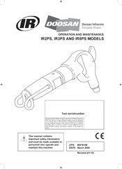 Ingersoll Rand DOOSAN IR5PS Manual Del Usuario