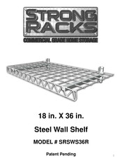 Strong Racks SRSWS36R Manual Del Usuario