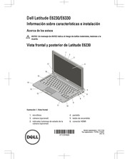 Dell P19S Información Sobre Características E Instalación