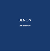 Denon AH-MM400 Manual De Instrucciones