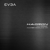 EVGA HADRON HYDRO Manual De Instrucciones