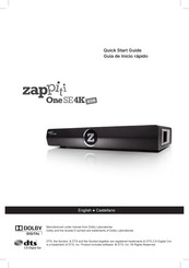 Zappiti oneSE4K HDR Guia De Inicio Rapido