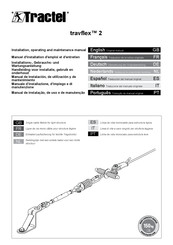 Tractel travflex 2 Manual De Instalación, De Utilización Y De Mantenimiento