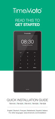 TimeMoto TM-616 Guía De Instalación Rápida