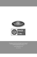 Nostalgia Electrics Coca-Cola Serie Instrucciones Y Recetas