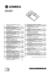 Lowara 001084018 Manual De Instalación, Uso Y Mantenimiento