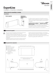 BBC Bircher ExpertLine EL45x74A1 Serie Instrucciones De Ensamblaje