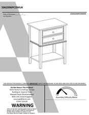 Dorel 5062096PCOMUK Manual De Instrucciones