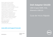 Dell DA100 Guia De Inicio Rapido