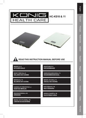 König HC-KS11 Manual De Instrucciones